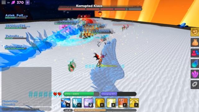 [NEW] HOLIDAY BOSS RAID! | World Zero | ROBLOX смотреть онлайн