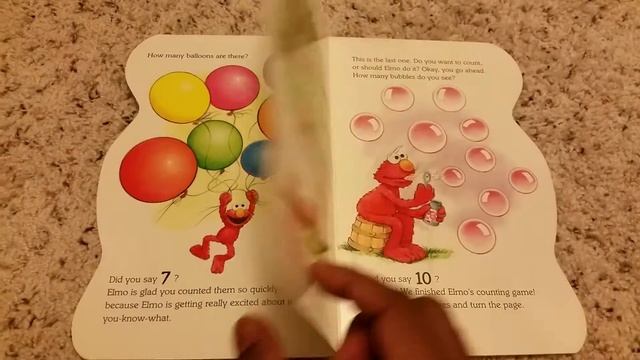 Sesame street Elmo's counting game: book review смотреть онлайн