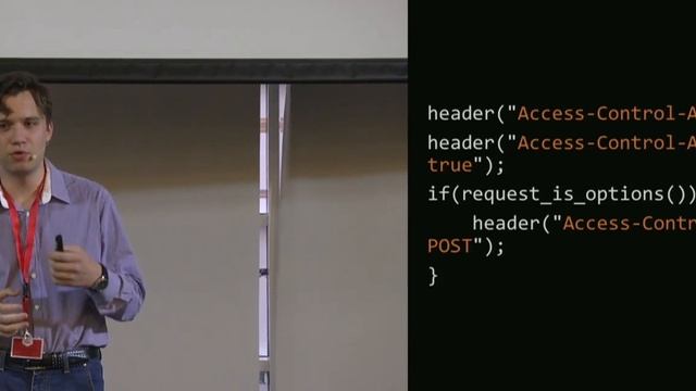 MoscowJS 14 — CORS для тестирования и для жизни — Константин Якушев. смотреть онлайн