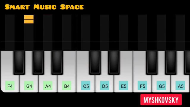 Happy Birthday! Як грати на піаніно? Smart Music Space @MYKOLAMYSHKOVSKY смотреть онлайн