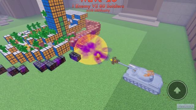 Roblox Toy SoldierZ Toy breaker wave 20 first tank kill speedrun смотреть онлайн