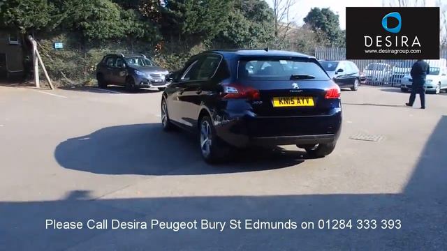 KN15AYV Peugeot 308 Diesel Hatchback Allure 1.6l DESIRA BURY ST EDMUNDS PEUGEOT
