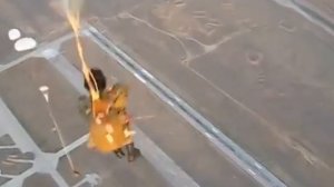 Прыжки ВДВ с парашютом с вертолёта МИ-8