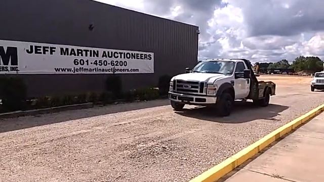 2008 FORD F450 XLT FLATBED TRUCK смотреть онлайн