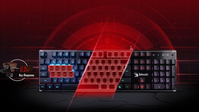 Игровая клавиатура Bloody B3370R смотреть онлайн