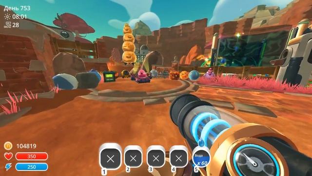 САМЫЙ МОДНЫЙ РОЗОВЫЙ СЛАЙМ В ОБНОВЛЕНИИ 1.0.1 ИТОГИ | Slime Rancher [148] смотреть онлайн
