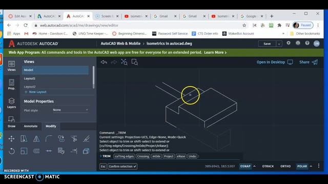 Isometrics in AutoCad #7 смотреть онлайн