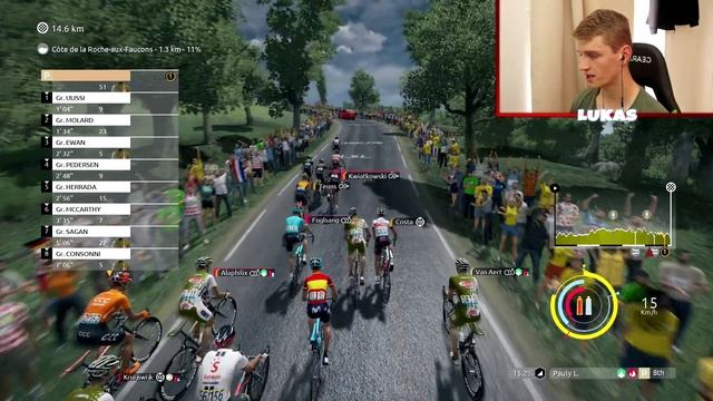 LIEGE-BASTOGNE-LIEGE!!! - Pro Leader #57 | Le Tour De France 2020 PS4 (TDF Gameplay Ep 57) смотреть онлайн