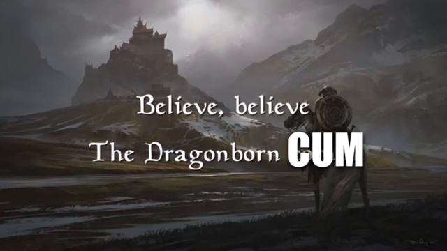 THE DRAGONBORN CUM смотреть онлайн