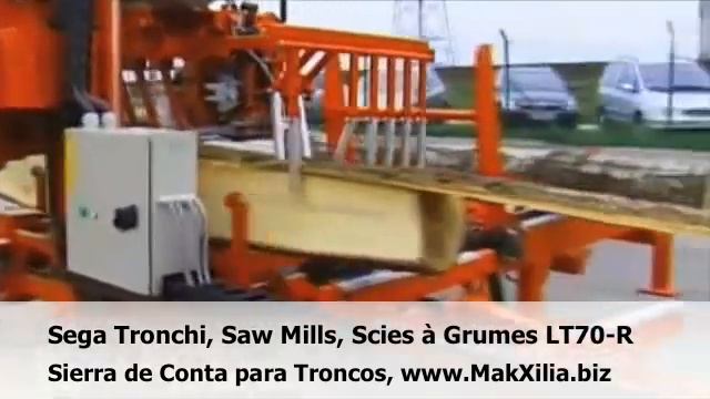 Sega Tronchi, Saw Mills, Scie à Grume, Sierra de Cinta LT70R remote смотреть онлайн