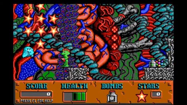 Old Dos Games - Cosmo's Cosmic Adventure смотреть онлайн