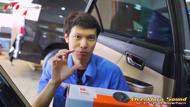 SET เครื่องเสียงรถยนต์ Toyota Camry ลำโพง JBL Gx608c ลำโพง Jbl Gx628 ซับยางอะไหล่ Challenger