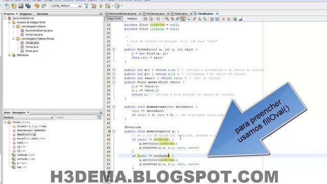 Canvas (java.awt.Graphics) - Parte 3 смотреть онлайн