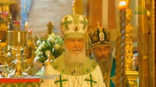 Митрополит Тобольский и Тюменский Димитрий на Божественной литургии в ТРОИЦЕ-СЕРГИЕВОЙ ЛАВРЕ смотреть онлайн
