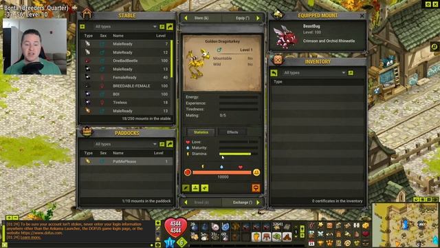 Dofus Guide – How To Breed Dragoturkey Mounts!! Breeding Made EASY!!