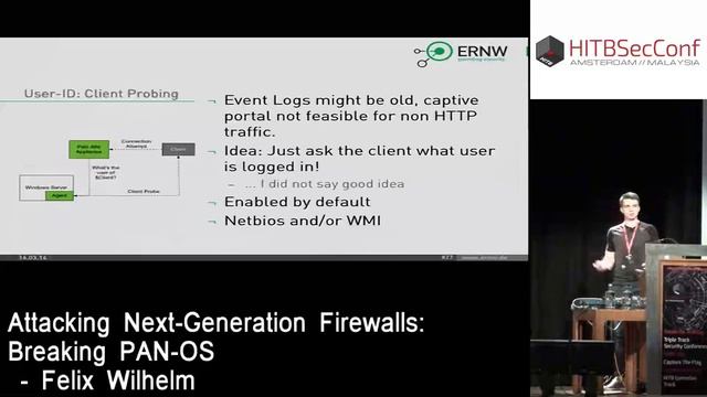 #HITB2016AMS D2T1 - Attacking Next Generation Firewalls Breaking PAN OS - Felix Wilhelm.mp4 смотреть онлайн