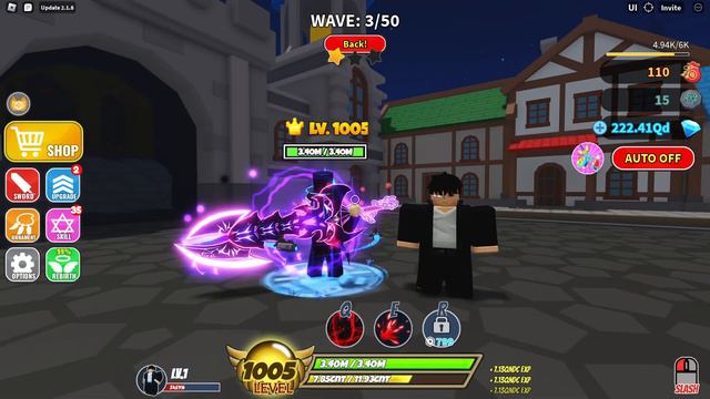 Roblox Sword Warriors Solo Leveling Event - Sung Jinwoo Hero Showcase