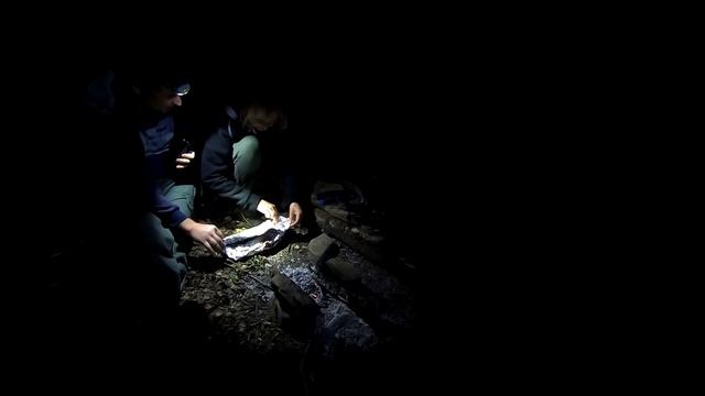?♂?♀ Готовим в лесу грибы и рыбу с клюквой - Велопоход вдвоем к скалам - Серия 2 смотреть онлайн