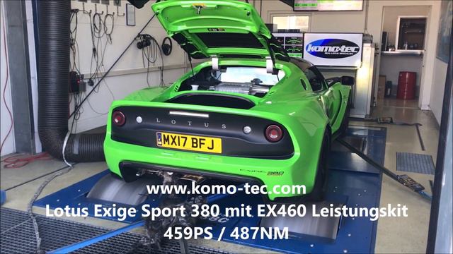 Komo Tec Lotus Exige Sport 380 mit EX460 Kit смотреть онлайн