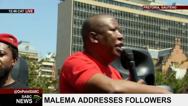National Shutdown | Malema addresses supporters gathered at Church Square, Pretoria смотреть онлайн
