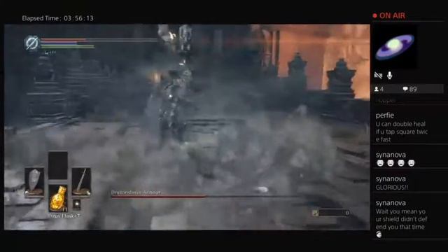 DragonSlayer Armour, Dark Souls 3, NO MAGIC run. смотреть онлайн