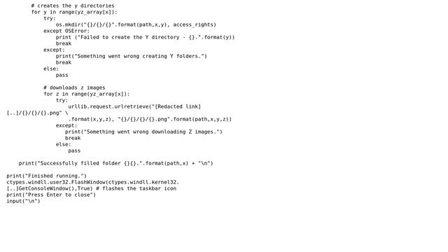 Python - Downloading map tiles смотреть онлайн