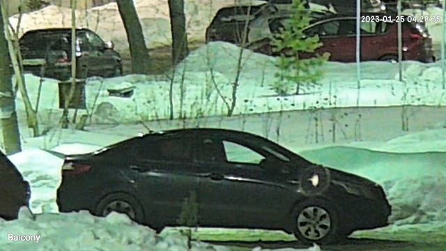 Видимость камеры 8 мп с двойным обьективом  ночью при 5- ти кратном увеличении.