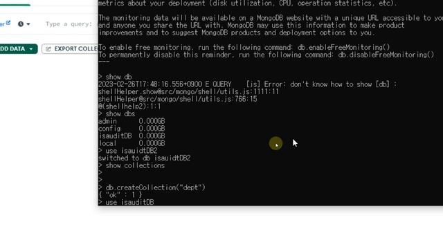 20230226 빅데이터와 NoSQL 03 MongoDB vs RDBMS DB 생성 DB Create смотреть онлайн