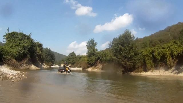 Bombardier Club. Краснодарский край. Проезд по реке 2 смотреть онлайн