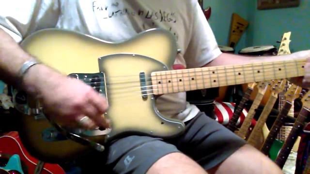 2002 Fender Telecaster Antigua Crafted in Japan Lindy Fralin Pickups w/ Bigsby Vibrato смотреть онлайн