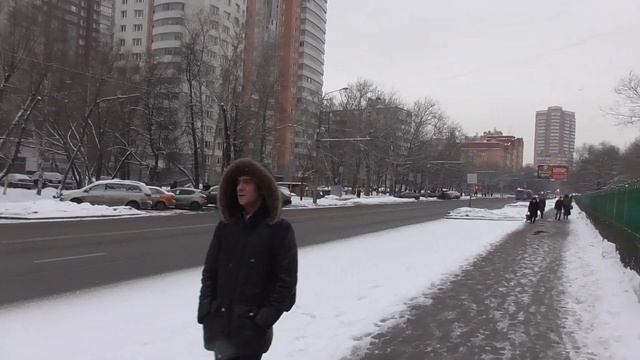 Москва пешком по улице фестивальная зимой на фестивальной улице район возле тц речной вокзал смотреть онлайн