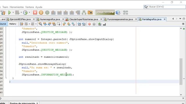 Uso básico del Javax.swing.joptionpane para una pequeña ventana de ingreso de datos смотреть онлайн