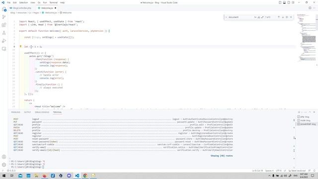 Let's make a blog in Laravel, InertiaJS, ReactJS 3 смотреть онлайн