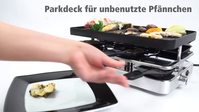 Раклетница-гриль Rommelsbacher RC 1400 смотреть онлайн