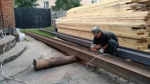 Как разрезать двутавровую балку без газового резака и без травм