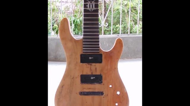 Cort Guitar - Black Gloss to Natural Satin Refinish смотреть онлайн