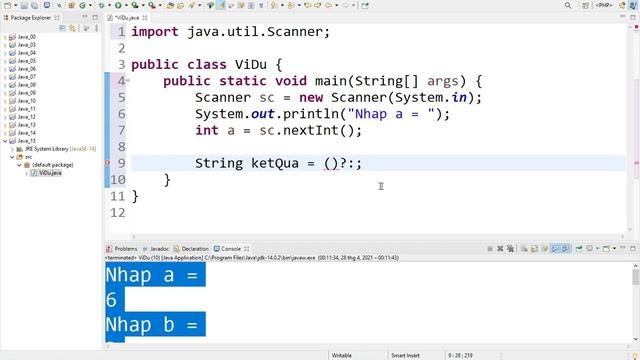 Java 15. Toán tử điều kiện trong Java | Phần 1 - Lập Trình Java Cơ Bản смотреть онлайн