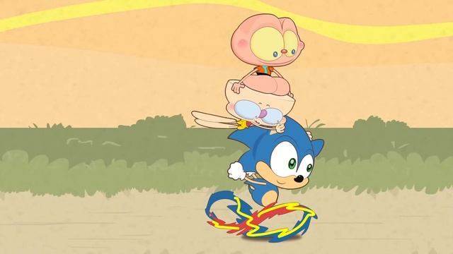 Mongo e Drongo e o Sonic do filme - paródia do Filme do Sonic em desenho animado смотреть онлайн