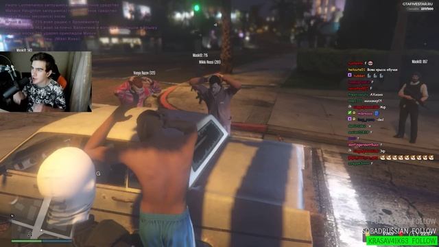 Братишкин играет: GTA V с RazDva87, Mikky - 2 ЧАСТЬ смотреть онлайн