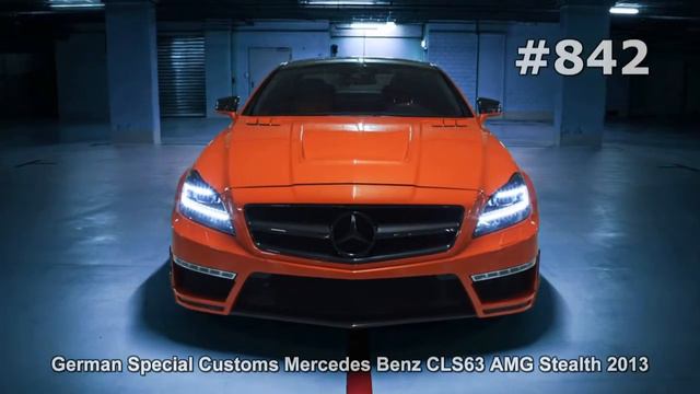 #842. German Special Customs Mercedes Benz CLS63 AMG Stealth 2013 (Концепт и тюнинг) смотреть онлайн