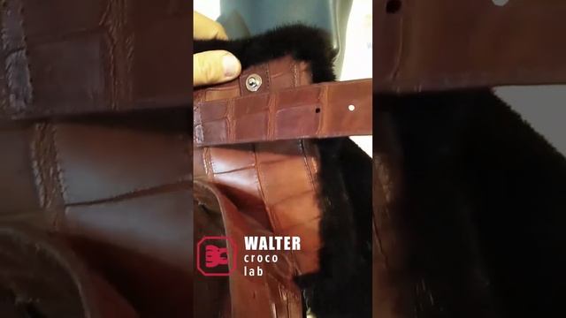 Куртка ПИЛОТ⭐️из кожи КРОКОДИЛА BALENCIAGA оверсз, пдкл б/у НОРКА шуба кл-ки WALTER 7(926)118-221 смотреть онлайн