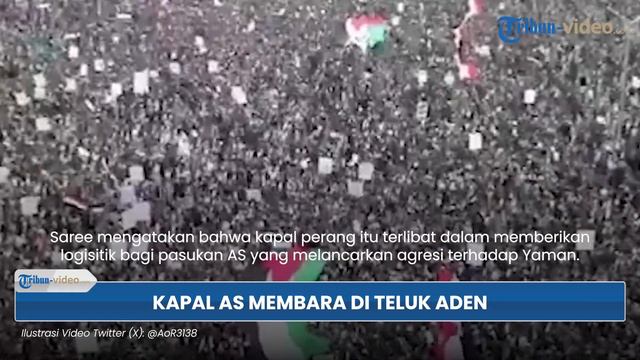 Kapal Perang AS 'Lewis B Puller' Terbakar Diroket Houthi, Membara di Teluk Aden смотреть онлайн