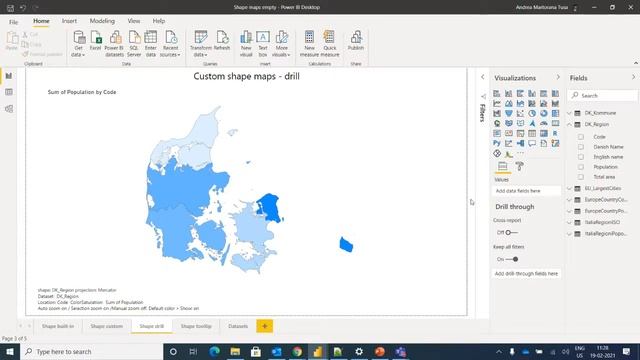 [ITA] - Custom Maps in Power BI with Shape Map and MapBox смотреть онлайн