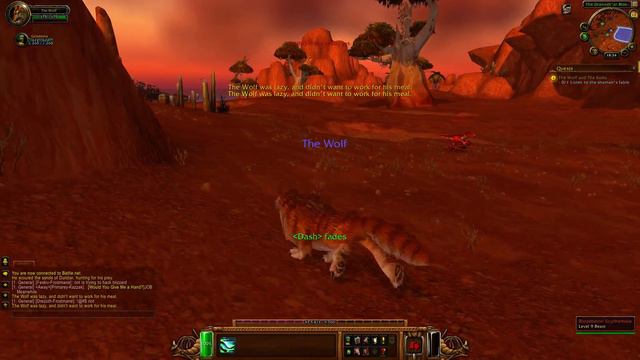 WoW quest #581 The Wolf and The Kodo смотреть онлайн