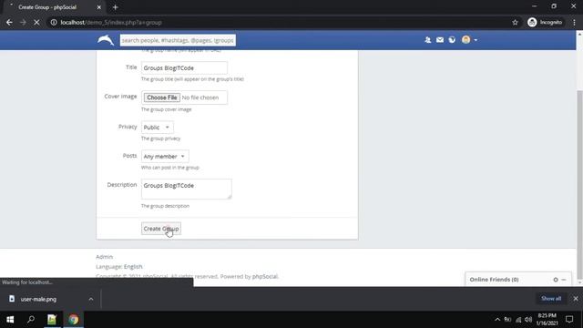 phpSocial - social network platform PHP Script смотреть онлайн