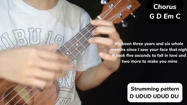 24/7 365 - Elijah Woods (Easy Ukulele tutorial) Only 4 Chords - with lyrics смотреть онлайн