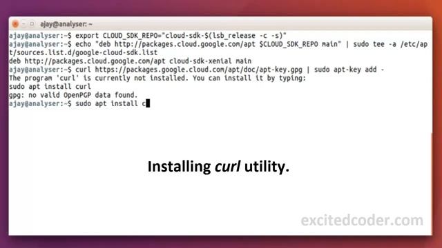 Google cloud SDK Installation on Ubuntu 16.04 LTS (64-bit) смотреть онлайн