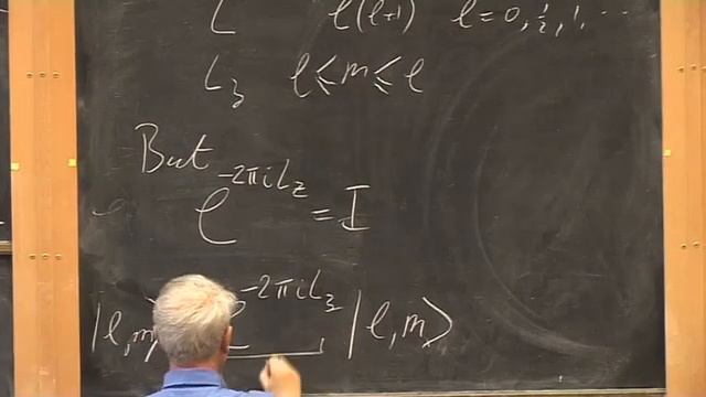 Oxford Lecture 20 Further Orbital Angular Momentum, Spectra of L2 and LZ смотреть онлайн