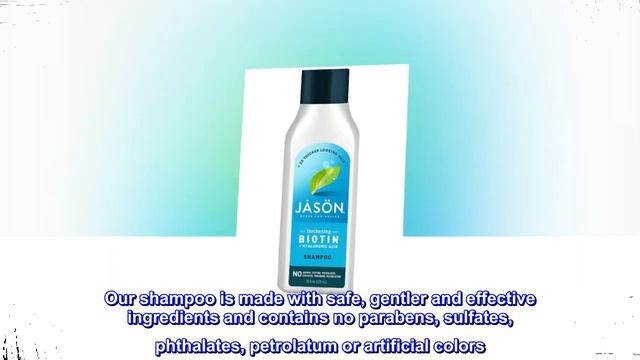 Jason Restorative Biotin Shampoo, 16 oz. (Packaging May Vary) смотреть онлайн