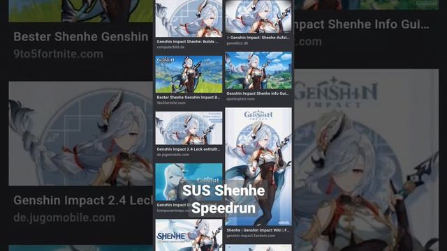 SUS Shenhe Pictures Speedrun смотреть онлайн